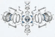 An exploded technical assembly for Everything Is Context